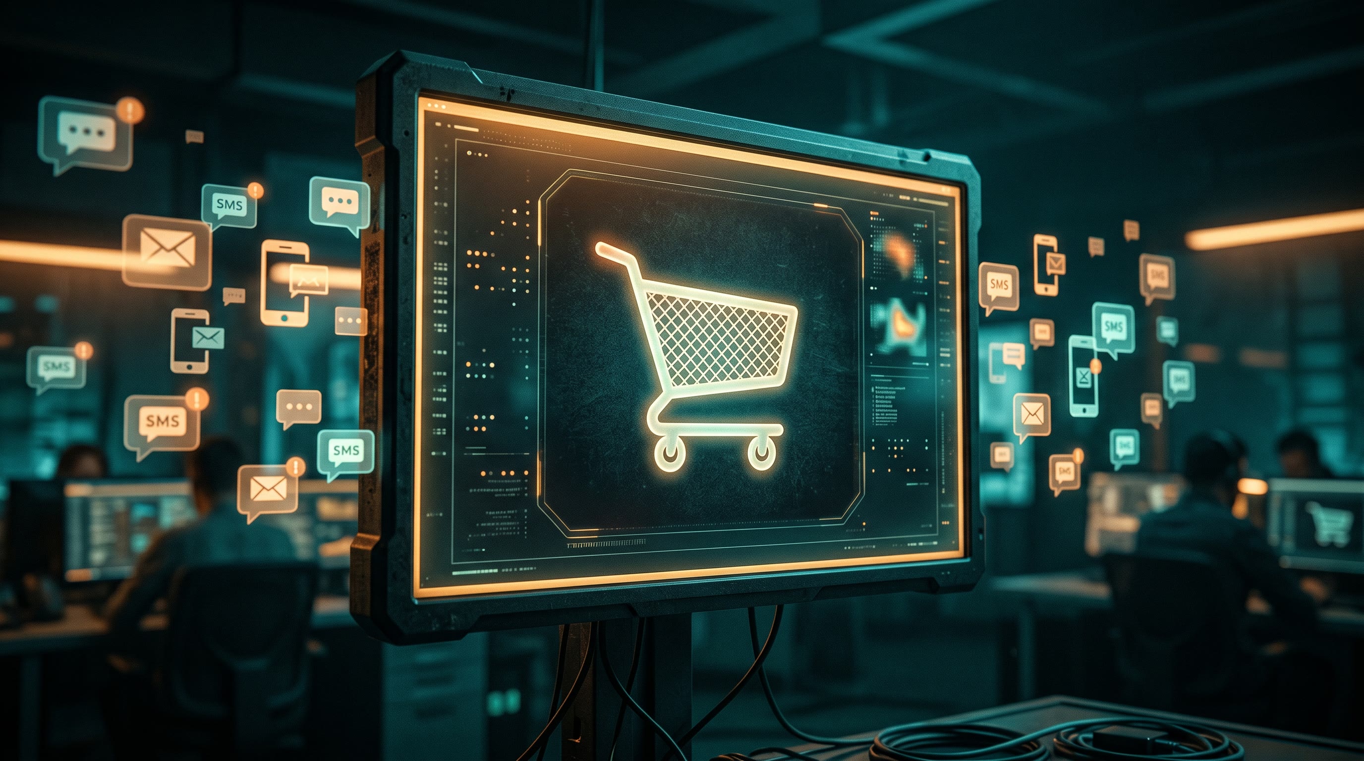 AI Abandoned Cart Recovery Beyond Email: SMS, Push, and Dynamic Offers for Ecom Under $3M