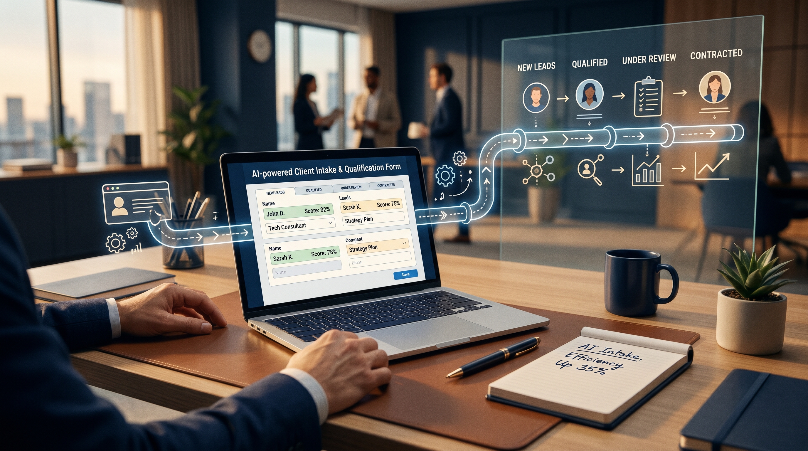 Build a Self-Qualifying Client Intake System in One Weekend With AI