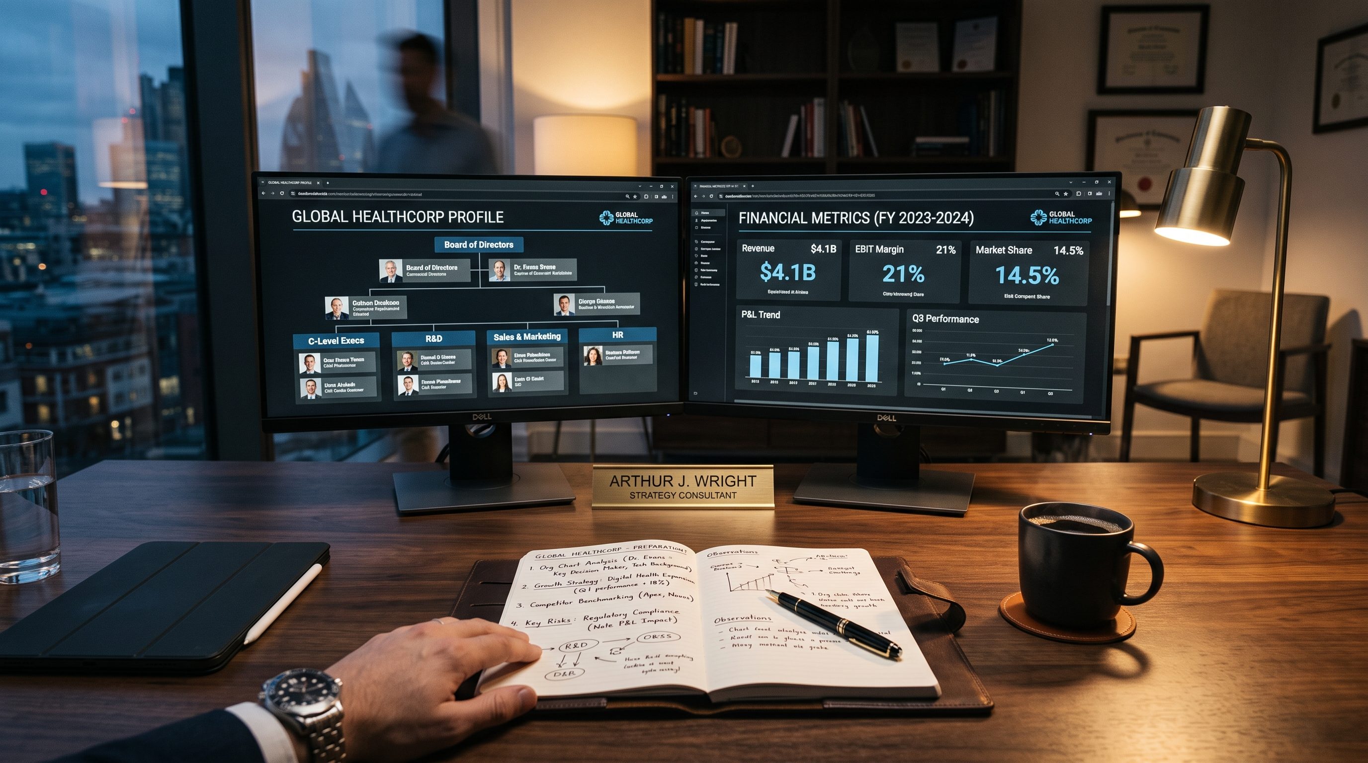 The AI-Powered Discovery Call Prep System: Walk Into Every Prospect Meeting With Better Intel Than Their CFO