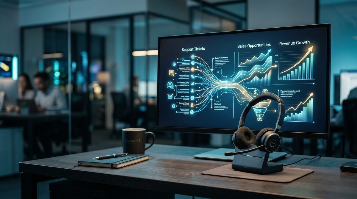The AI Support-to-Sales Pipeline: How B2B Companies Turn Tickets Into Expansion Revenue