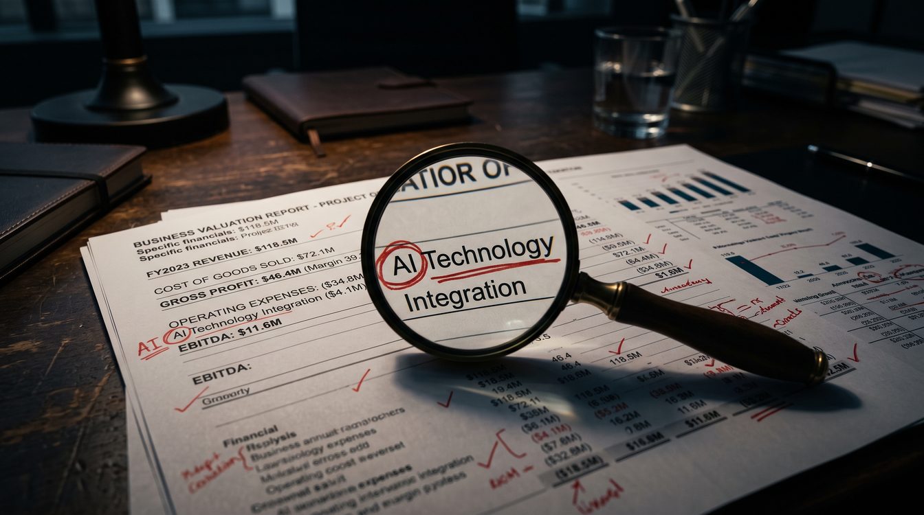 The AI Valuation Gap: PE Buyers Discount 88% of AI-Adopting Businesses as Undocumented Experiments