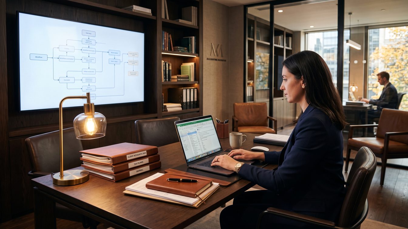 Case Study: How a 2.1M Accounting Firm Used AI Workflow Mapping to Cut Partner Hours 35%