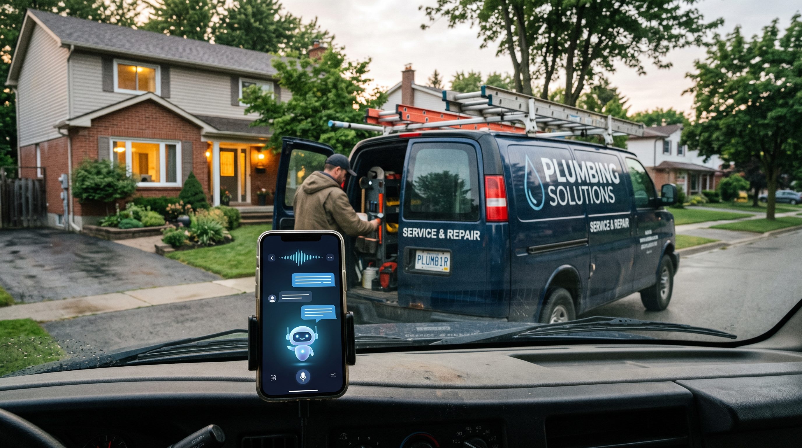 Case Study: A 50-Job-a-Day Plumber Cut Inbound Call Load 85 Percent With One AI Virtual Agent