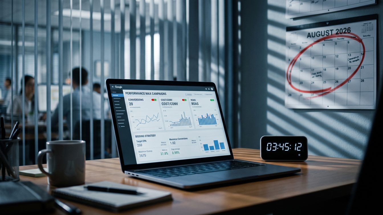 Google's PMax Bidding Change: The 6-Week Countdown That Will Raise Your Ad Costs — and What Owner-Operators Should Do Now