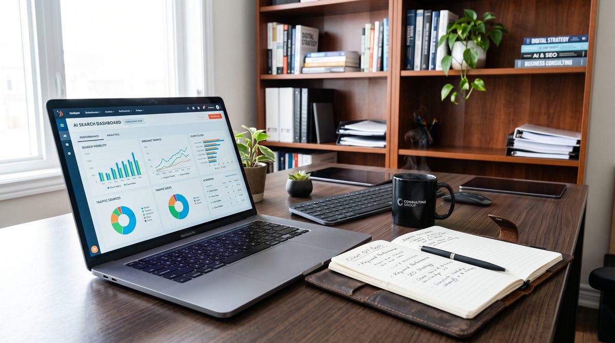 HubSpot AEO Sensor: The Free Dashboard Every Consultant Needs to Audit Client Visibility in AI Search