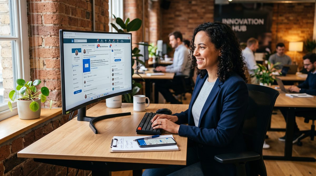 LinkedIn Depth Score for B2B SaaS Founders: The 90-Day Content System That Compounds
