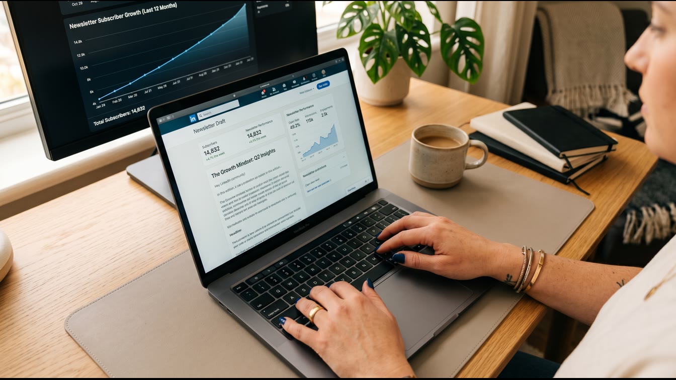 The LinkedIn Newsletter Growth Machine: How AI Content Systems Turn 500 Connections Into 5,000 Subscribers