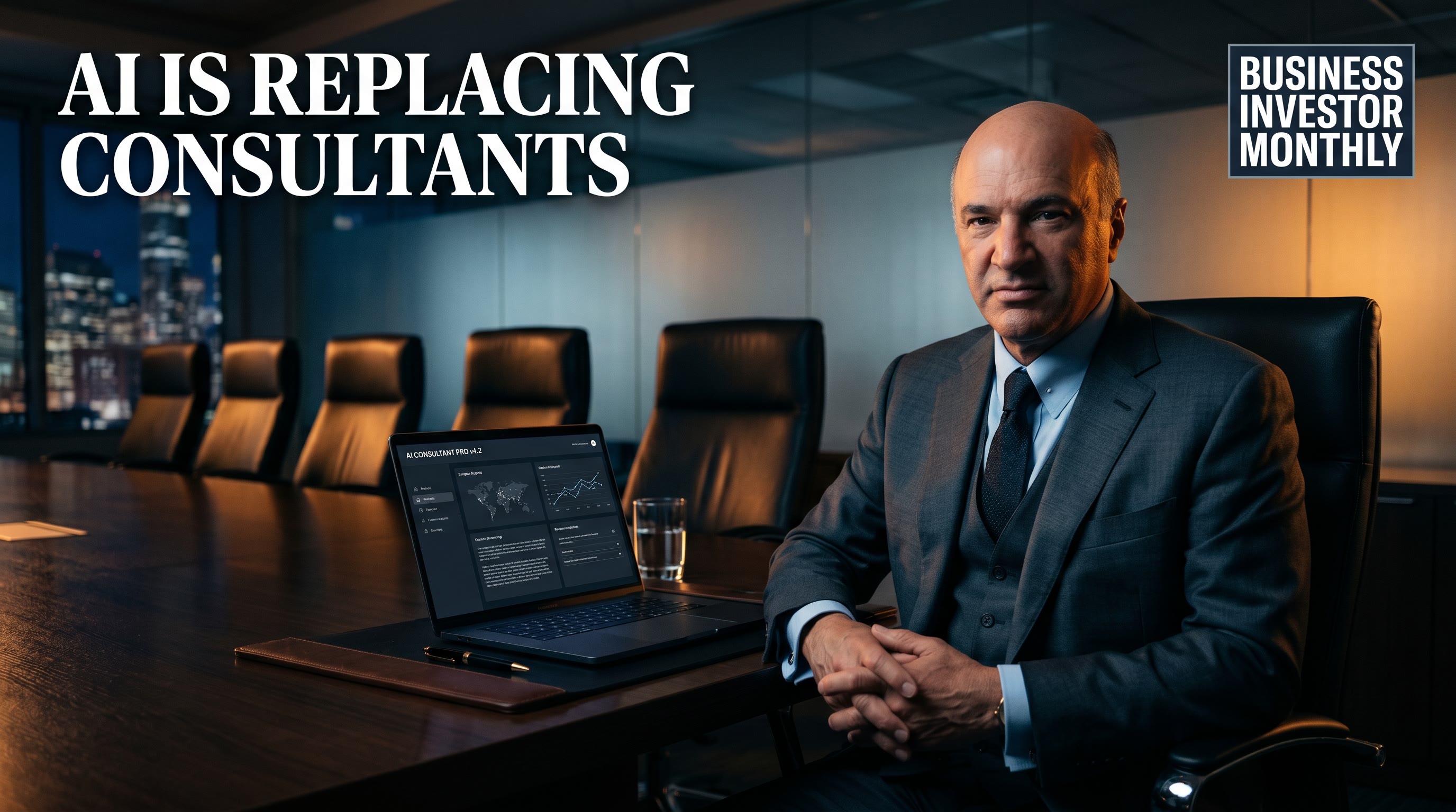 Kevin O'Leary Is Half Right About AI Replacing Consultants