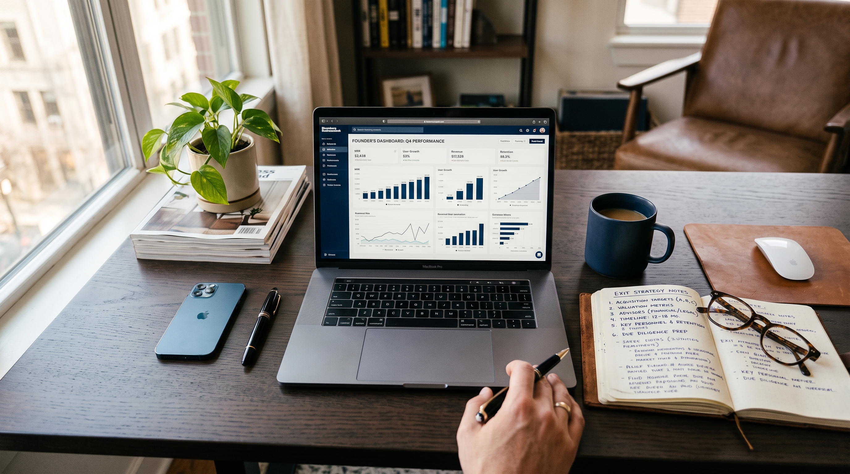 The Owner's Exit Engine Applied: How AI Marketing Systems Compound Business Value Toward Acquirability