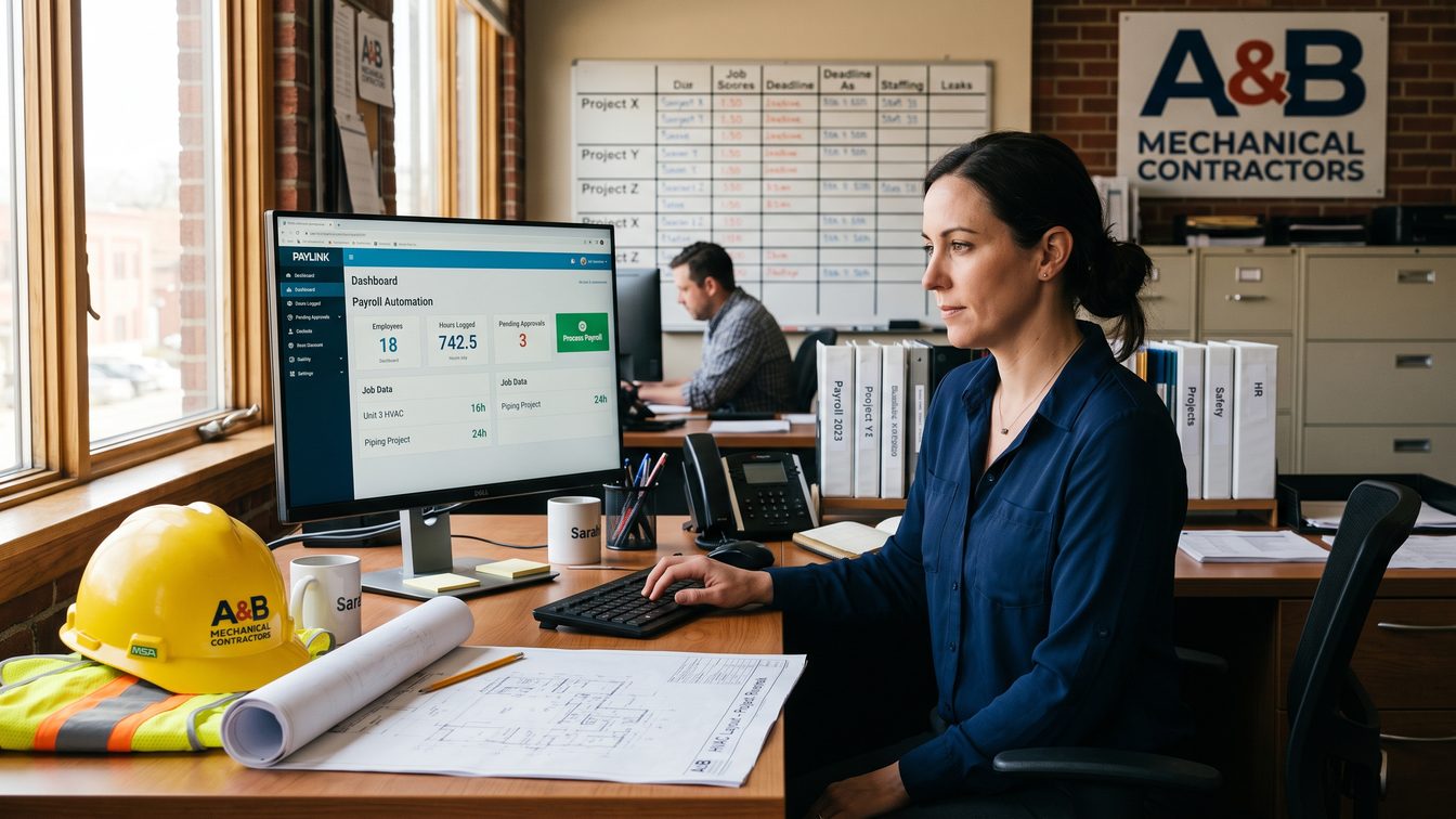 The $120K Payroll Automation Stack for Union Shops - Crown Heating's Blueprint
