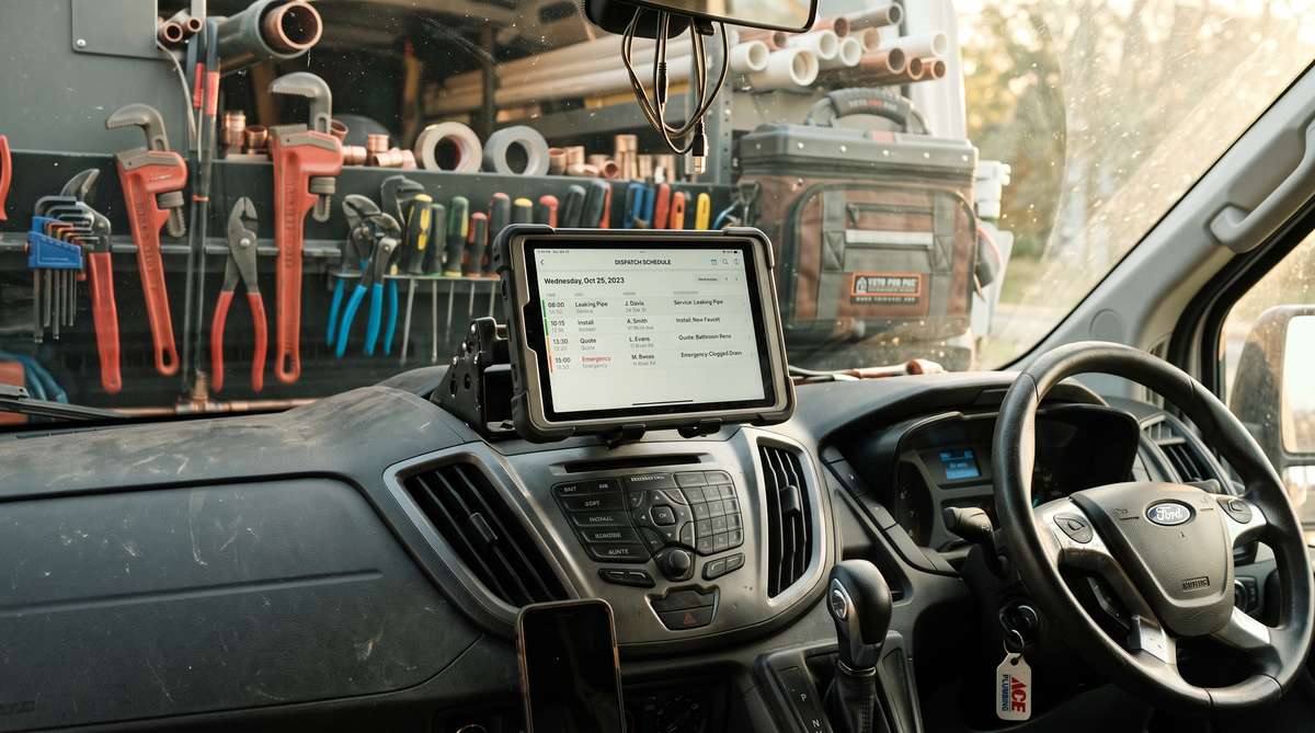 Plumbing Company Cuts Dispatch-to-Invoice 68 Percent