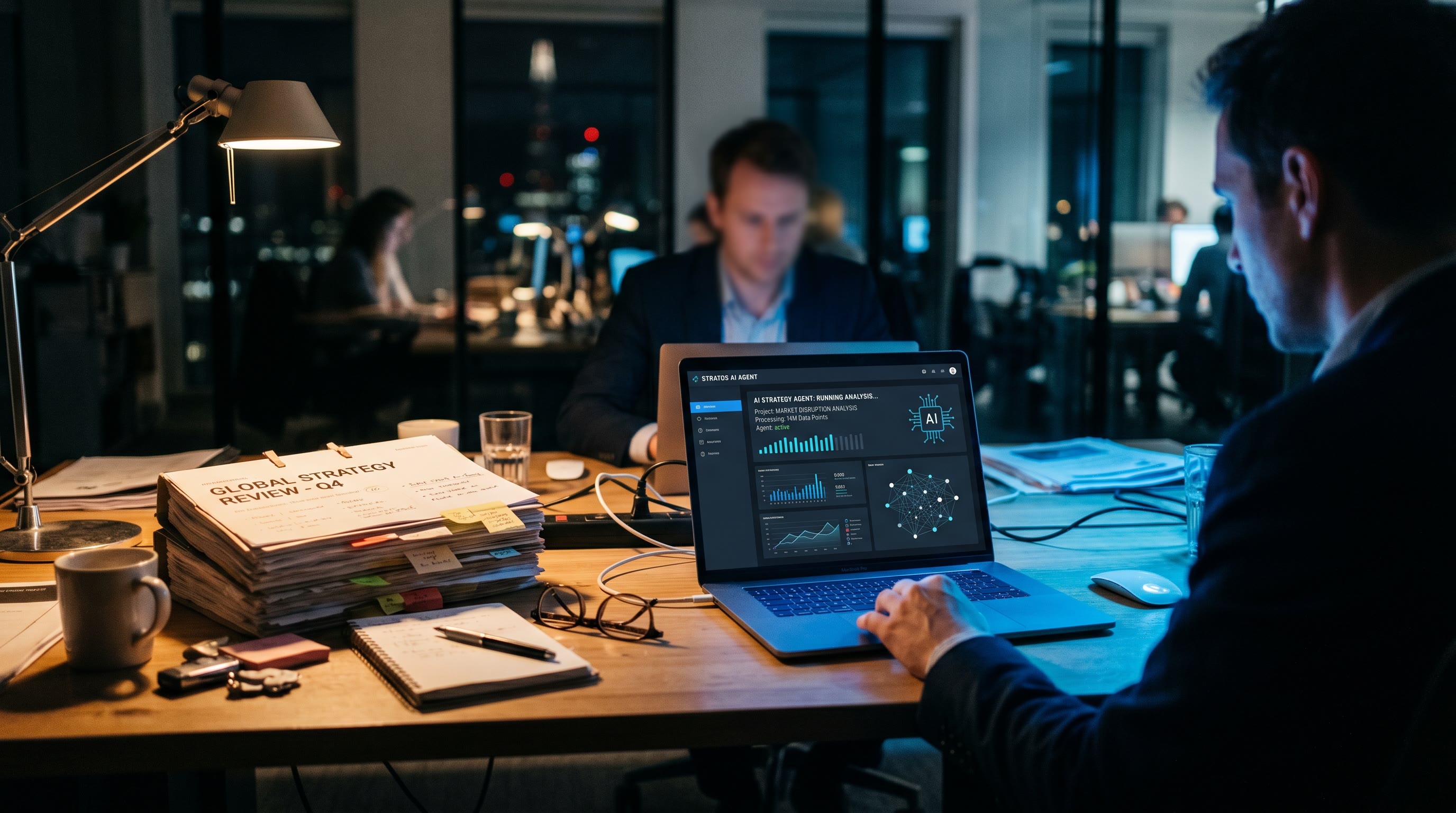 Sakana Marlin Runs 8-Hour Strategy Sessions. Consultants Who Survive Build IP.