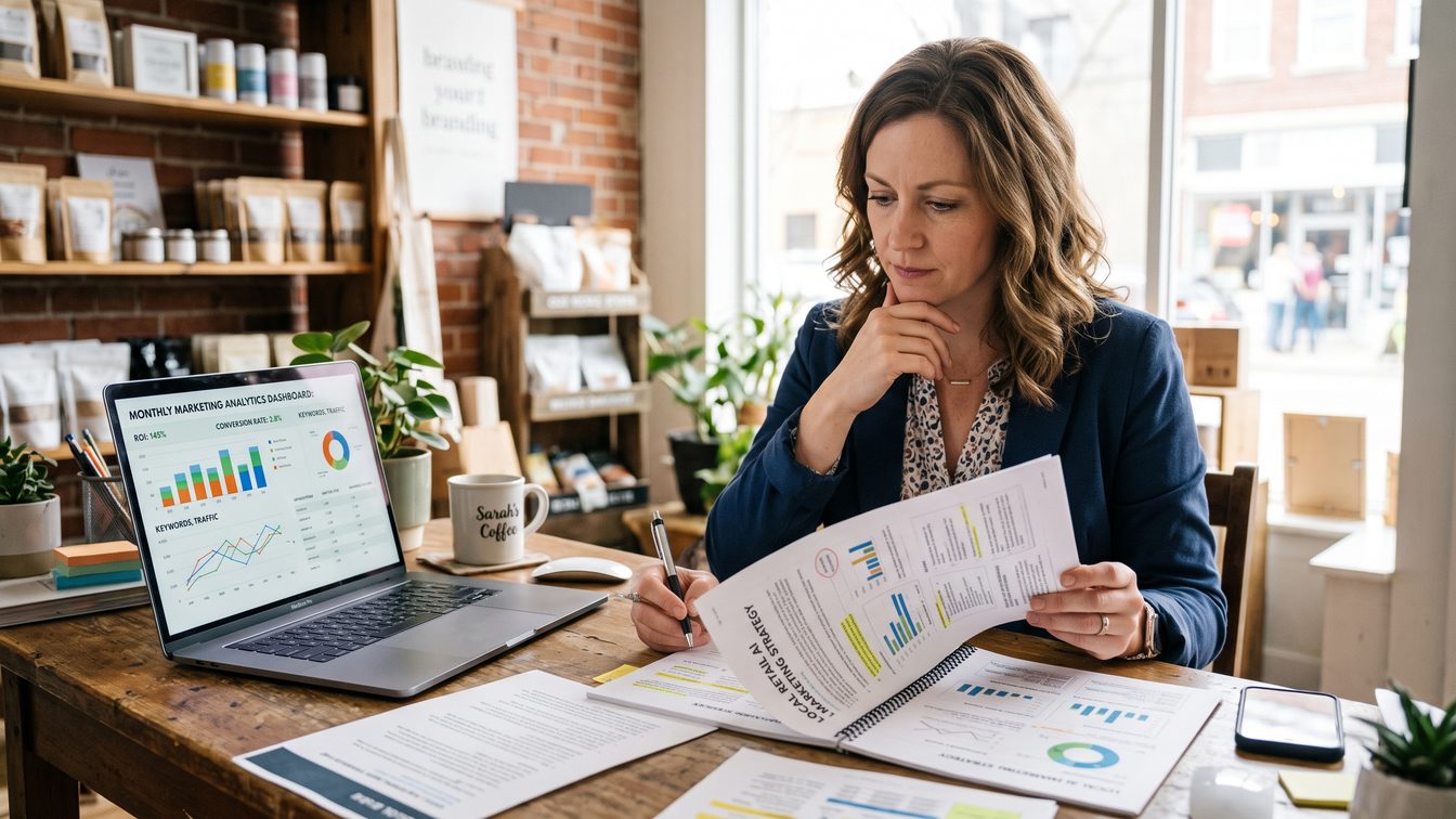 Tactical Audit: mBrain's 12-Month AI Marketing Plan for Local Businesses